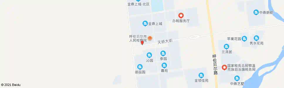呼伦贝尔市水利局_公交站地图_呼伦贝尔公交_妙搜公交查询2025