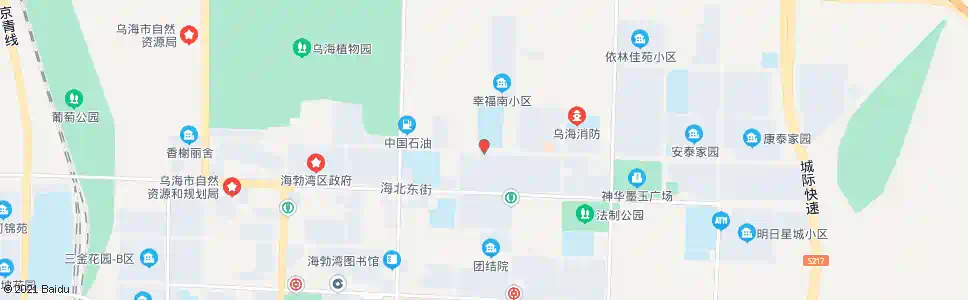 乌海八中_公交站地图_乌海公交_妙搜公交查询2025