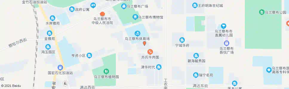 乌兰察布市广电大楼_公交站地图_乌兰察布公交_妙搜公交查询2025