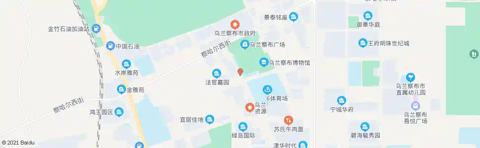 乌兰察布泉山派出所_公交站地图_乌兰察布公交_妙搜公交查询2025