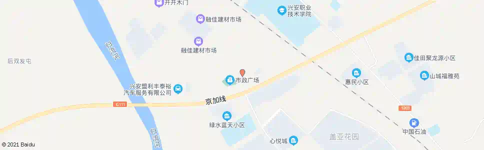 兴安盟融佳建材汽车区_公交站地图_兴安盟公交_妙搜公交查询2025