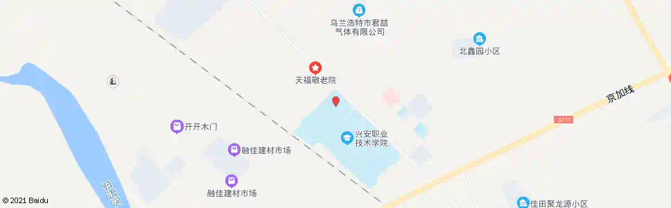 兴安盟师范学院_公交站地图_兴安盟公交_妙搜公交查询2025