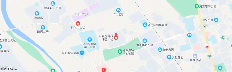 兴安盟铁西邮政支局_公交站地图_兴安盟公交_妙搜公交查询2025