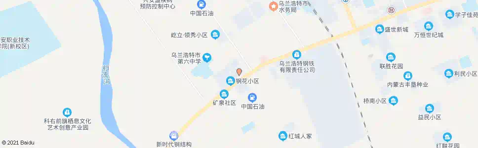 兴安盟兴旺家园_公交站地图_兴安盟公交_妙搜公交查询2025