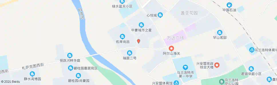 兴安盟前高家屯_公交站地图_兴安盟公交_妙搜公交查询2025