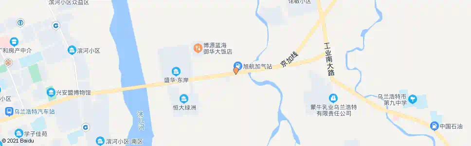 兴安盟物流中心_公交站地图_兴安盟公交_妙搜公交查询2025