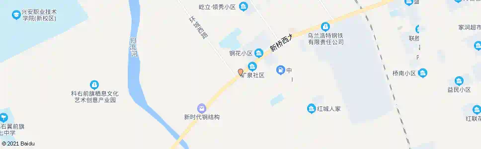 兴安盟西大坝_公交站地图_兴安盟公交_妙搜公交查询2025