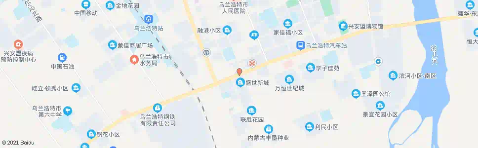 兴安盟中国邮政_公交站地图_兴安盟公交_妙搜公交查询2025