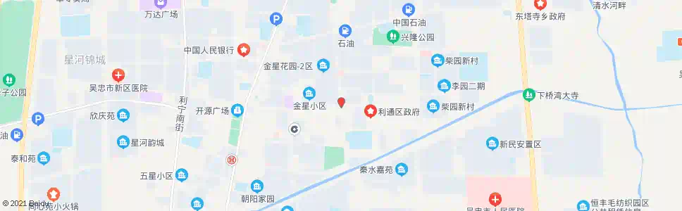吴忠电信大厦_公交站地图_吴忠公交_妙搜公交查询2025