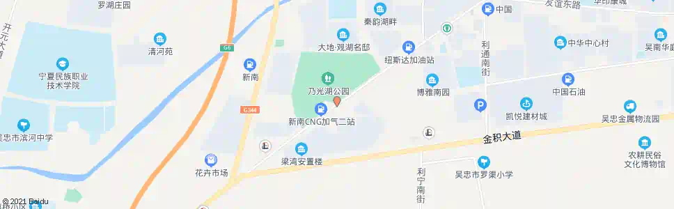 吴忠梁湾_公交站地图_吴忠公交_妙搜公交查询2025