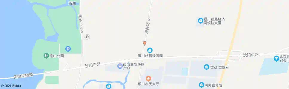 银川西新村六队_公交站地图_银川公交_妙搜公交查询2025