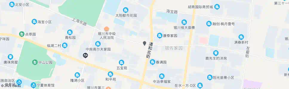 银川北门_公交站地图_银川公交_妙搜公交查询2025
