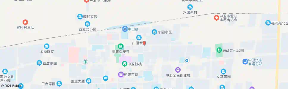 中卫美利桥头_公交站地图_中卫公交_妙搜公交查询2025