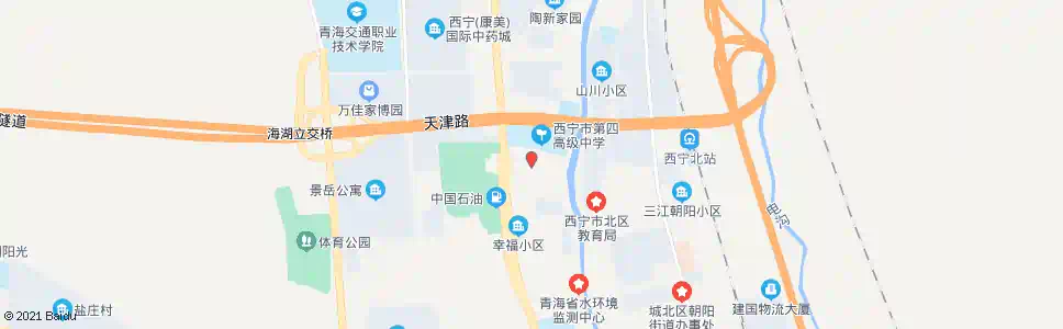 西宁幸福城_公交站地图_西宁公交_妙搜公交查询2025