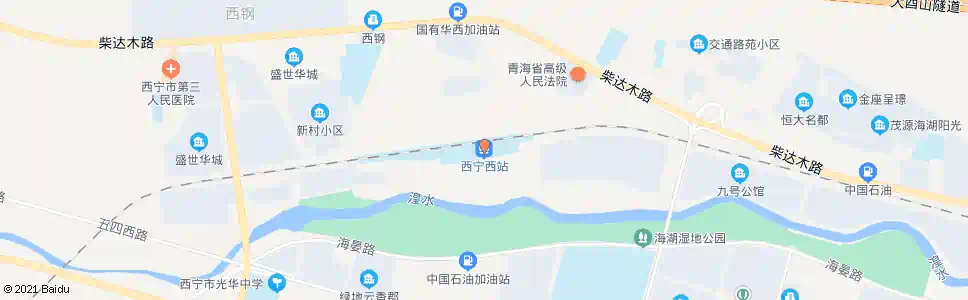 西宁桥西十字_公交站地图_西宁公交_妙搜公交查询2025