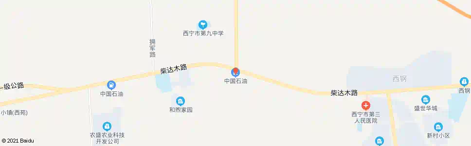 西宁三四一九工厂_公交站地图_西宁公交_妙搜公交查询2025
