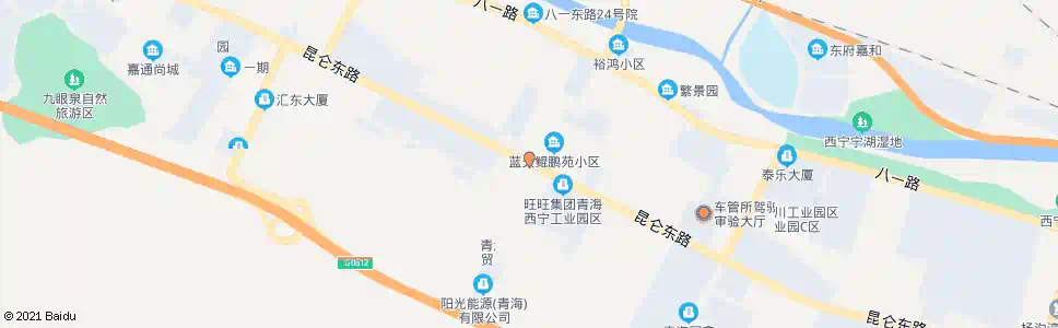 西宁金元路口_公交站地图_西宁公交_妙搜公交查询2025