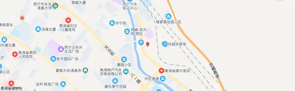 西宁二十中_公交站地图_西宁公交_妙搜公交查询2025