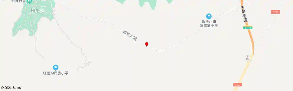 西宁红崖沟_公交站地图_西宁公交_妙搜公交查询2025