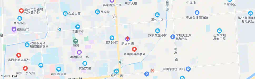 滨州新兴市场_公交站地图_滨州公交_妙搜公交查询2025