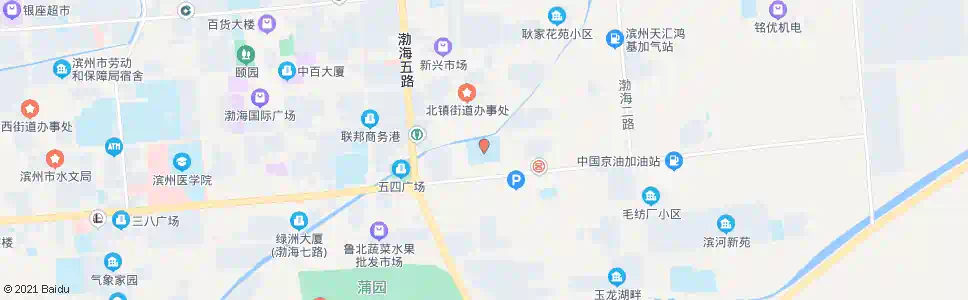 滨州第五中学_公交站地图_滨州公交_妙搜公交查询2025