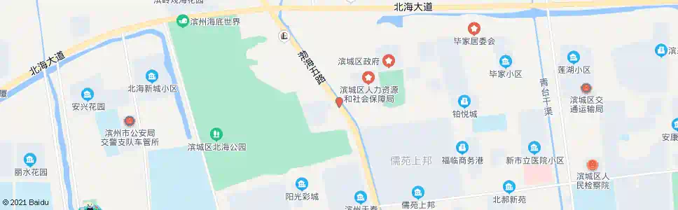 滨州城市花园_公交站地图_滨州公交_妙搜公交查询2025