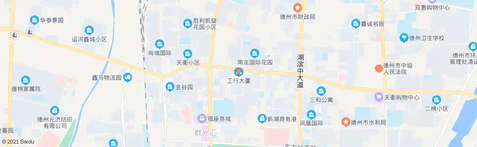 德州工商银行_公交站地图_德州公交_妙搜公交查询2025