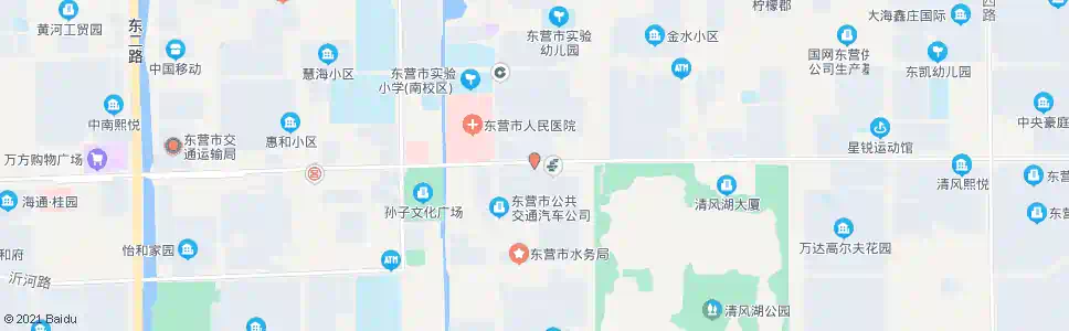 东营自来水公司_公交站地图_东营公交_妙搜公交查询2025