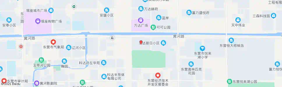 东营万达花园_公交站地图_东营公交_妙搜公交查询2025
