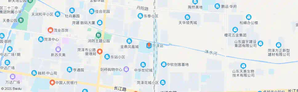 菏泽牡丹路口_公交站地图_菏泽公交_妙搜公交查询2025