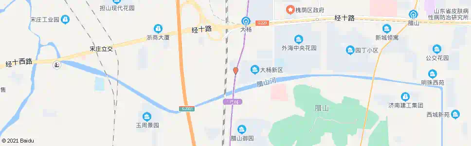 济南大杨新区_公交站地图_济南公交_妙搜公交查询2025