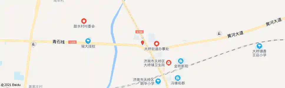 济南马家店北_公交站地图_济南公交_妙搜公交查询2025