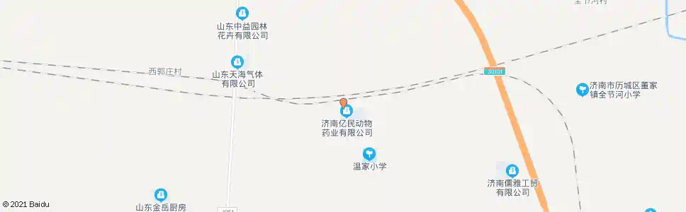 济南时家_公交站地图_济南公交_妙搜公交查询2025