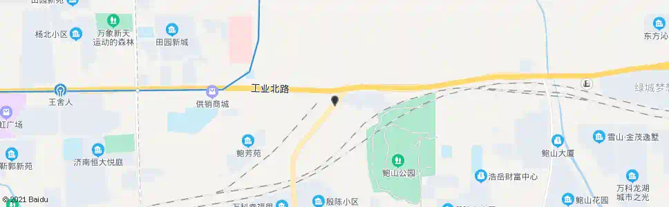 济南工业南路工业北路_公交站地图_济南公交_妙搜公交查询2025