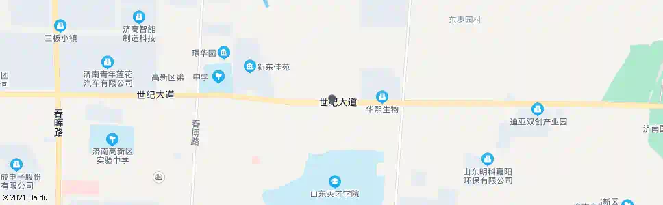 济南埠东村西_公交站地图_济南公交_妙搜公交查询2025