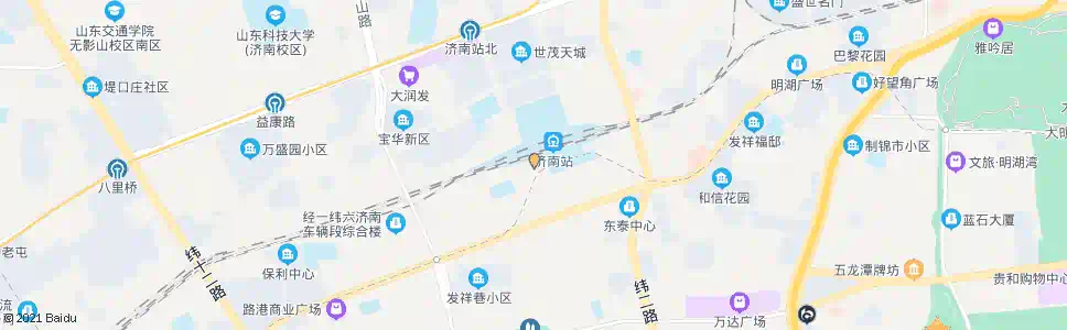 济南办公楼_公交站地图_济南公交_妙搜公交查询2025