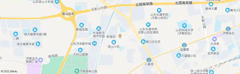 济南匡山小区_公交站地图_济南公交_妙搜公交查询2025