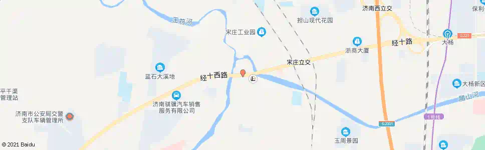 济南周王庄_公交站地图_济南公交_妙搜公交查询2025