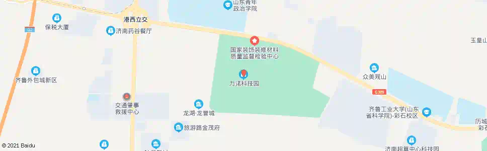 济南力诺科技园_公交站地图_济南公交_妙搜公交查询2025