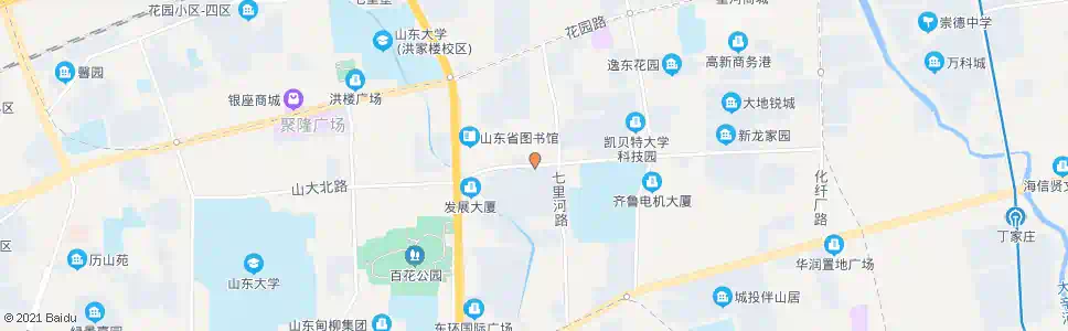 济南华龙路七里河路_公交站地图_济南公交_妙搜公交查询2025