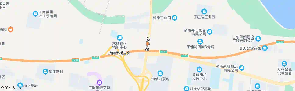 济南建邦黄河大桥南_公交站地图_济南公交_妙搜公交查询2025