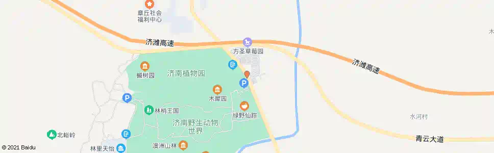 济南植物园_公交站地图_济南公交_妙搜公交查询2025