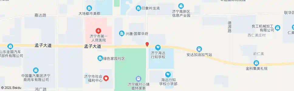 济宁海川路口_公交站地图_济宁公交_妙搜公交查询2025