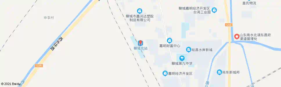 聊城北口_公交站地图_聊城公交_妙搜公交查询2025