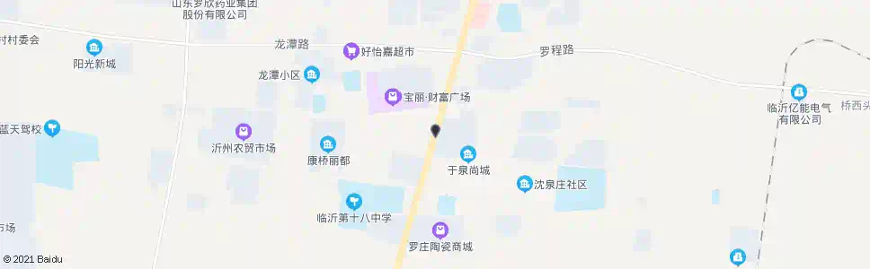 临沂万泉商场_公交站地图_临沂公交_妙搜公交查询2025