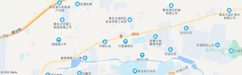 青岛前金_公交站地图_青岛公交_妙搜公交查询2025