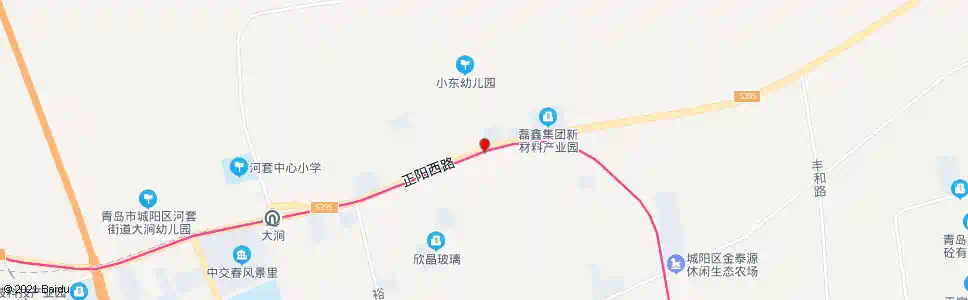 青岛小涧东_公交站地图_青岛公交_妙搜公交查询2025