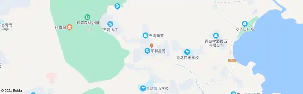 青岛石湾社区_公交站地图_青岛公交_妙搜公交查询2025