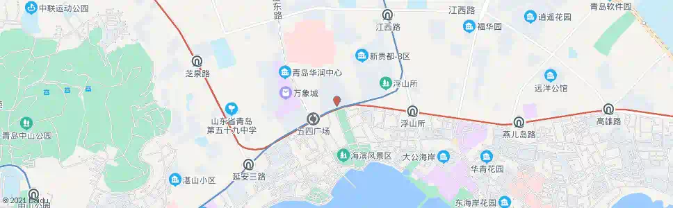 青岛青原石村_公交站地图_青岛公交_妙搜公交查询2025