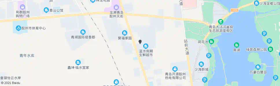 青岛路劲蓝水假期_公交站地图_青岛公交_妙搜公交查询2025
